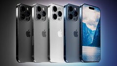 Render iPhone&#039;a 15 Pro. (Źródło: 9to5Mac)