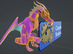 Renderowanie ekranu ładowania kompilacji shaderów.