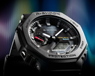 Zbliżenie tarczy zegarka Casio GA-B2100-1A.