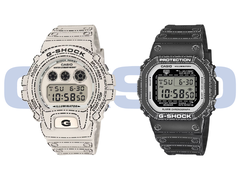 Na zdjęciu Casio G-Shock DW-6900RGM-5 i DW-5600RGM-1, od lewej do prawej. (Źródło zdjęcia: Casio)