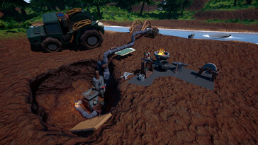 Obraz przedstawiający maszynę w Hydroneer.