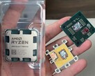 Zdjęcia uszkodzonego i rozmontowanego procesora AMD Ryzen 7 7800X3D