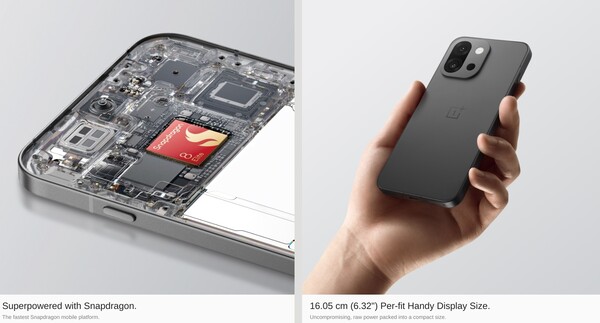 OnePlus 13s będzie wyposażony w procesor Snapdragon 8 Elite i 6,32-calowy wyświetlacz. (Źródło obrazu: OnePlus)