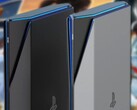 Koncepcja konsoli PlayStation 6 przedstawia smuklejszą wersję PS5 z bardziej kanciastym designem. (Źródło obrazu: Yanko Design/PlayStation - edytowane)