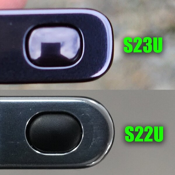 Galaxy S23 Ultra vs S22 Ultra. (Źródło obrazu:@sakitechonline &amp; @UniverseIce)