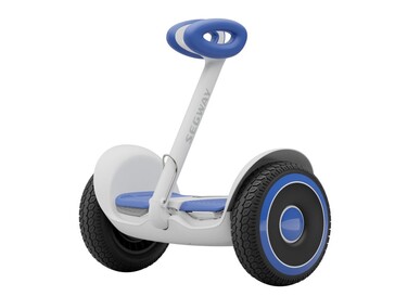 Segway S2 Kids utrzymuje równowagę na dwóch kołach.