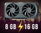16 GB RX 7600 XT pokonał 8 GB RX 7600 w wielu współczesnych tytułach. (Źródło obrazu: AMD, Steam, edytowane)