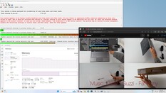 Maksymalne opóźnienie podczas otwierania wielu kart przeglądarki i odtwarzania wideo 4K