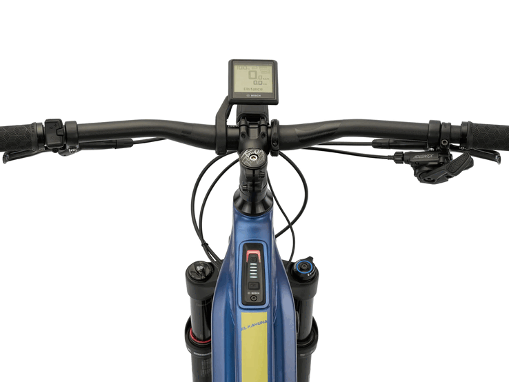 Model EL Kahuna jest wyposażony w wyświetlacz LCD