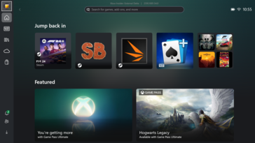 Tryb pełnoekranowy Xbox