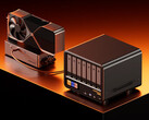 Aoostar WTR Max jest już dostępny z procesorem Intel Core i5 1235U. Na zdjęciu: NAS z eGPU.