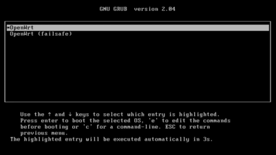 Pamięć rozruchowa USB OpenWRT - dostępny system na żywo, ale bez dołączonego instalatora