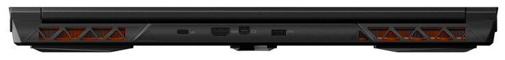 Tył: USB 3.2 Gen 2 (USB-C), HDMI 2.1, Mini DisplayPort 1.4, złącze zasilania