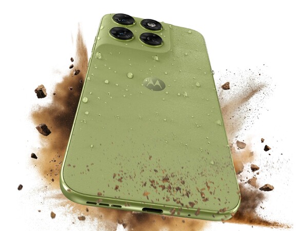 Motorola Moto G67 posiada klasę odporności na kurz i wodę IP64. (Źródło zdjęcia: Motorola)