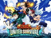 Oficjalna grafika promocyjna filmu „My Hero Academia: United Survival”.