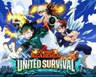 Oficjalna grafika promocyjna filmu „My Hero Academia: United Survival”.