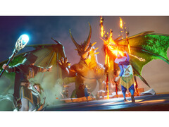 Zrzut ekranu z Runescape Dragonwilds, który prezentuje unikalny i kolorowy styl wizualny gry. (Źródło obrazu: Steam)