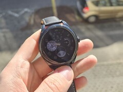 Pąki Huawei Watch w słońcu