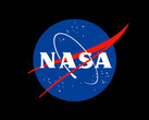 Logo NASA na czarnym tle (źródło obrazu: NASA; edycja AI)