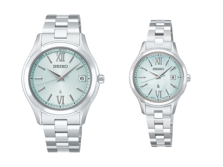 Zegarki Seiko Lukia Essential Collection Evergreen: HEC001 (po lewej) i HEE001 (po prawej)
