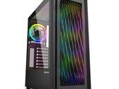 Obudowa Sharkoon RGB Wave ATX z przednim panelem 3D wave (Źródło: Sharkoon)