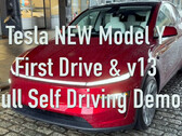 Model Y Juniper jeździ na FSD 13 w pierwszej wersji demonstracyjnej (źródło zdjęcia: Jordan Camina/X)