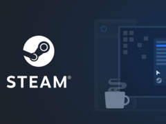 Grafika promocyjna z logo Steam (źródło obrazu: Valve)