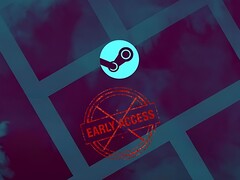 Wyświetlany jest baner Steam Early Access (źródło obrazu: Steam z poprawkami)