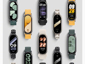 Smart Band 8 zachował 1,6-calowy wyświetlacz AMOLED o częstotliwości odświeżania 60 Hz. (Źródło zdjęcia: Xiaomi)
