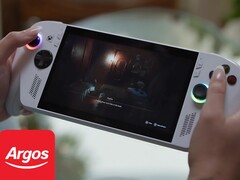Gamingowy handheld Asus ROG Xbox Ally z logo Argos (źródło zdjęcia: Microsoft Xbox Gaming, Argos z poprawkami)