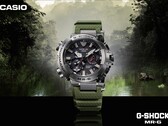 Casio G-Shock MR-G BF1000RG-3AJR (na zdjęciu) ma oliwkowo-zieloną wojskową paletę kolorów. (Źródło zdjęcia: Great G-Shock World)