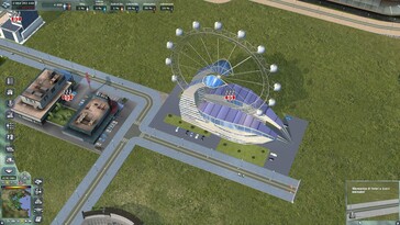 Na zdjęciu: zrzut ekranu z rozgrywki w grze „City Life 2008”.