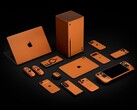 Skórka Dbrand Cosmic Orange jest dostępna dla szerokiej gamy urządzeń. (Źródło obrazu: Dbrand)