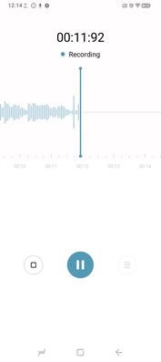 Stockowy rejestrator dźwięku. (Źródło obrazu: Sergey Tarasov - Notebookcheck)