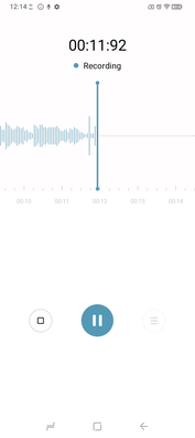 Stockowy rejestrator dźwięku. (Źródło obrazu: Sergey Tarasov - Notebookcheck)