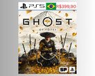 Cena Ghost of Yotei Brazil (źródło obrazu: Desertcart)