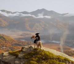 Ghost of Yotei to jedna z najbardziej imponujących wizualnie gier wideo, jakie kiedykolwiek powstały, ale najwyraźniej ma to swoją cenę. (Źródło obrazu: PlayStation)