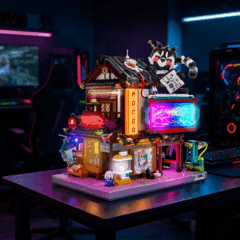 Nowy sklep z mangą firmy Lumibricks został oświetlony
