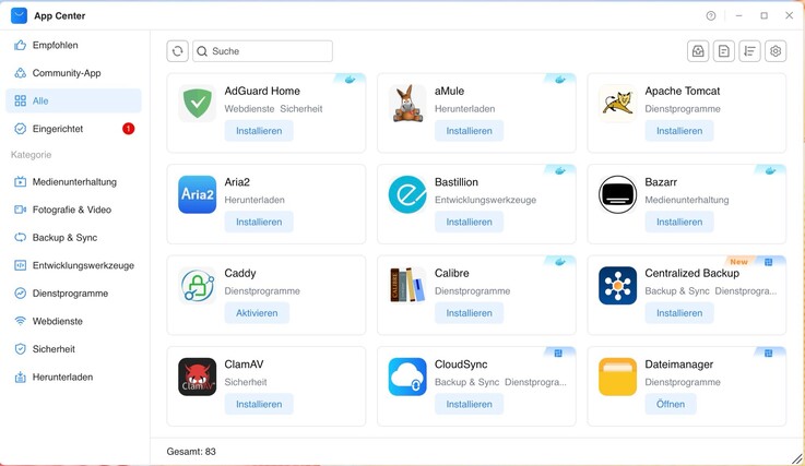 W sklepie TOS7 App Store dostępnych jest obecnie 83 aplikacji do pobrania.