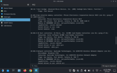 Centrum informacji o systemie Steam OS/Linux PCI