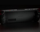 Ujęcie tylnej części urządzenia Steam Deck OLED