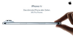 Apple niedawno zaprezentował iPhone'a Air, najcieńszego iPhone'a w historii. (Źródło obrazu: Apple)