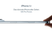 Apple niedawno zaprezentował iPhone'a Air, najcieńszego iPhone'a w historii. (Źródło obrazu: Apple)