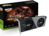 Inno3D RTX 4060 Twin X2 posiada konstrukcję z dwoma wentylatorami. (Źródło: Inno3D)