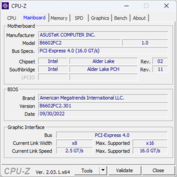 CPU-Z: Płyta główna