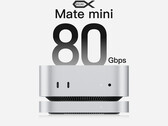 Beelink Mate mini łączy się z komputerem Mac mini za pośrednictwem portu Thunderbolt 5. Na zdjęciu: stacja dokująca. (Źródło zdjęcia: Beelink - edytowane)