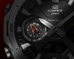 Nowy zegarek Casio Edifice ECB-2300D-1A (na zdjęciu) posiada czerwony wskaźnik odliczania. (Źródło zdjęcia: Casio)
