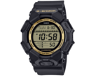 Casio G-Shock GD-010GB-1A9JF (na zdjęciu) ma przyciemniany złoty wyświetlacz LCD i polerowany pierścień bezela. (Źródło zdjęcia: G-Central)