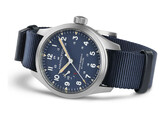 Model Hamilton Khaki Field Power Reserve 40 mm z niebieską tarczą