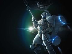Render maskotki Ludens od Kojima Productions
